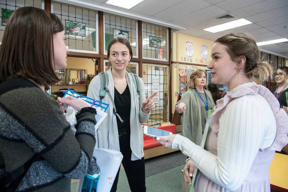 Mason three student teachers