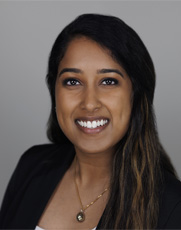 Headshot of Bisini Panicker