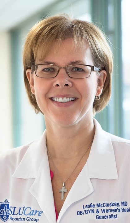 Headshot of Leslie McCloskey